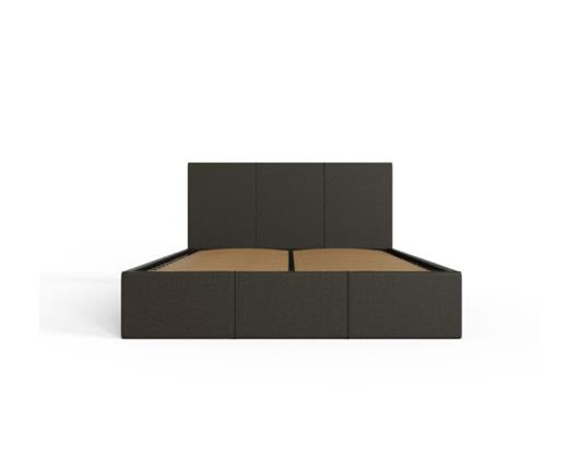 Serena King Side Lift Ottoman Bed-Grey