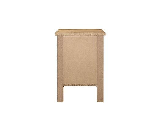 Hounslow 3 Drawer Bedside- Oak