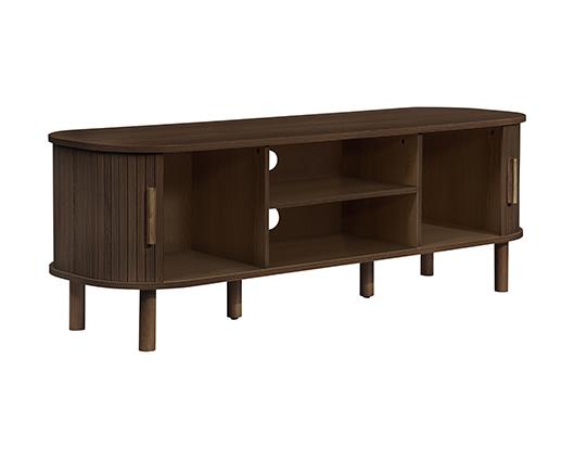Axel Fluted TV Unit - Walnut