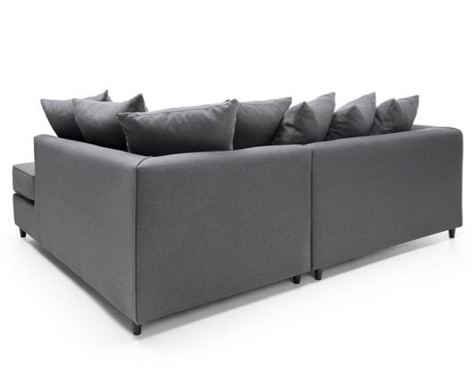 Daisy Right Hand Facing Corner Sofa - Dark Grey