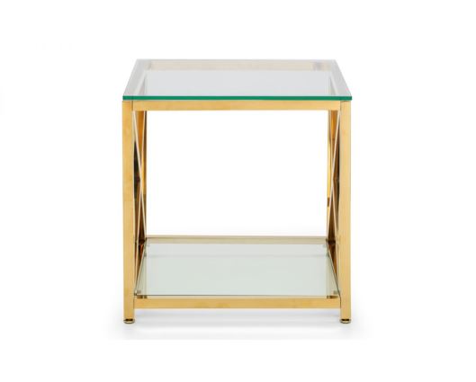 Madison Lamp Table - Gold