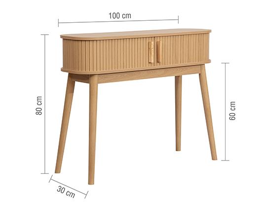 Axel Console Table - Oak