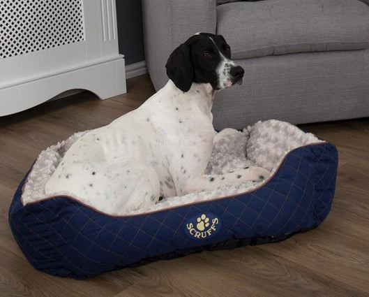 Wilton Box Bed Blue - Large