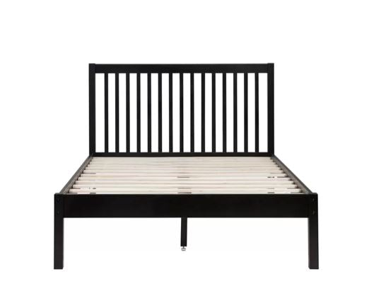 Nova Small Double Bed - Black