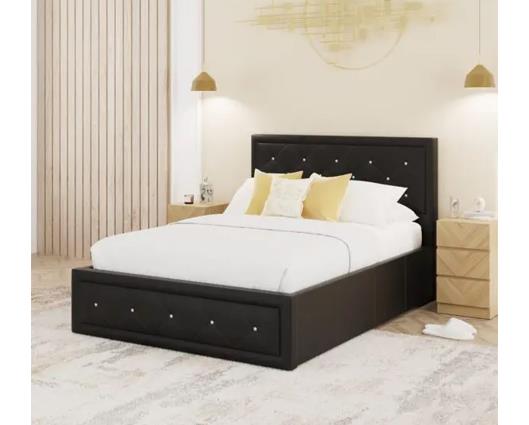 Hollywood King Bed - Black