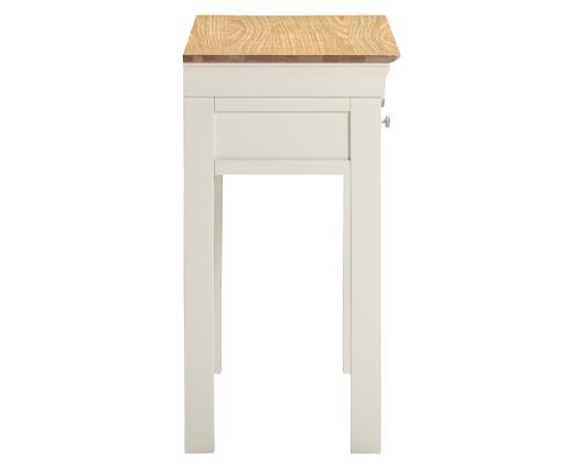 BORDEAUX CONSOLE TABLE - IVORY/OAK