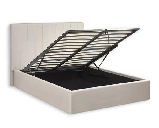 Aylen Ottoman Storage Bed Oatmeal - Double