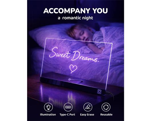 Light-Up LED Drawing Board for Kids