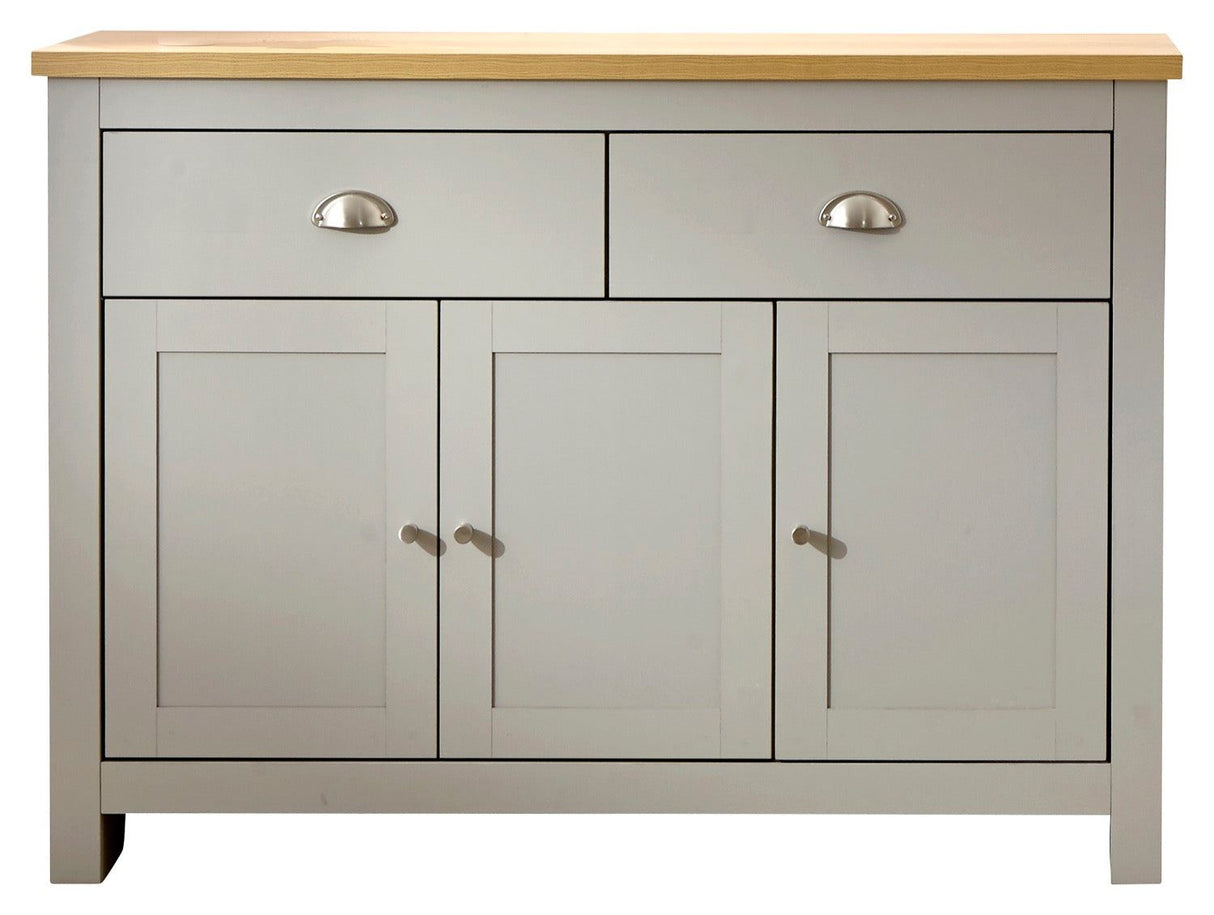 Lachlan Large Sideboard-Grey