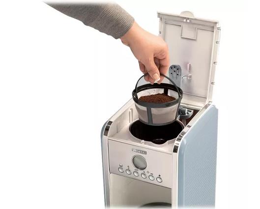 Ariete American 12 Cup Drip Vintage Coffee Machine - Blue