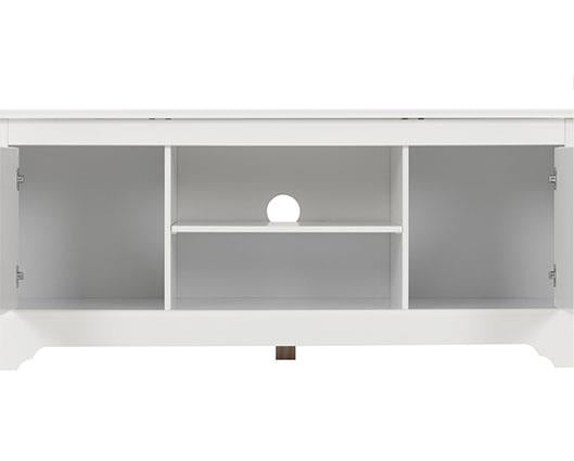 STRATFORD 2 DOOR TV UNIT - WHITE
