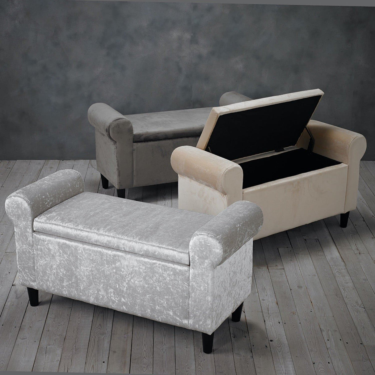 Harloe Storage Ottoman Beige