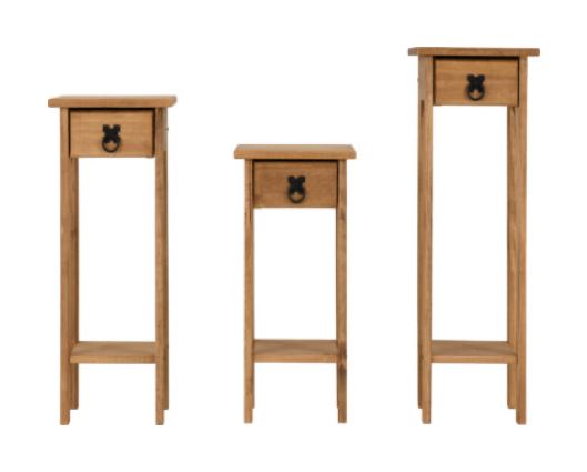 Corona Plant Stands (Set of 3)
