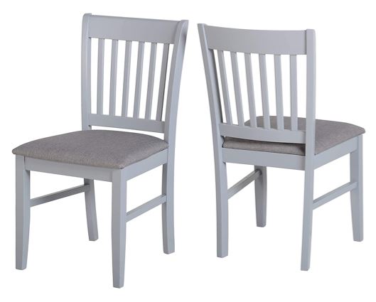 Oakland Chair - Grey/Grey Fabric