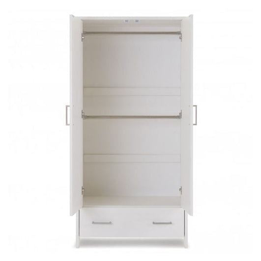 Nina 3 Piece Room Set & Underdrawer - White Wash