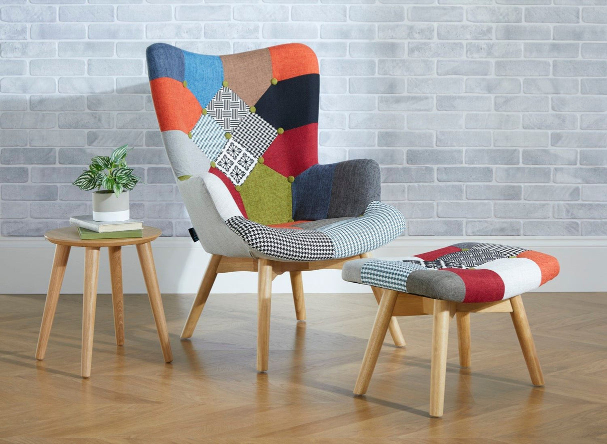Solete Footstool - Multi