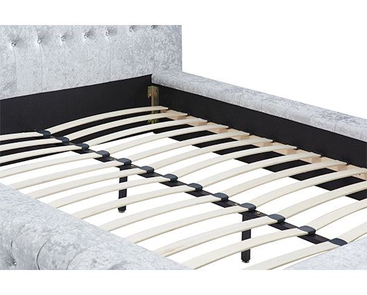 Grace Super King Bed - Grey