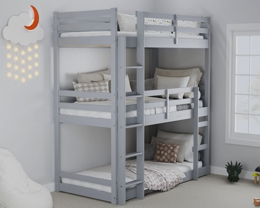 Talon Triple Bunk- Grey