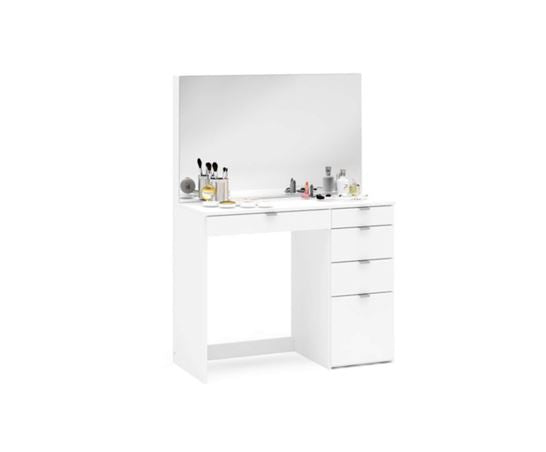 Ayla 5 Drawer Dressing Table- White