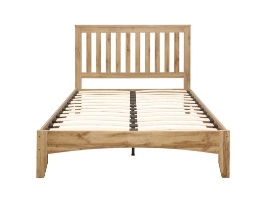 Hampstead King Bed - Oak