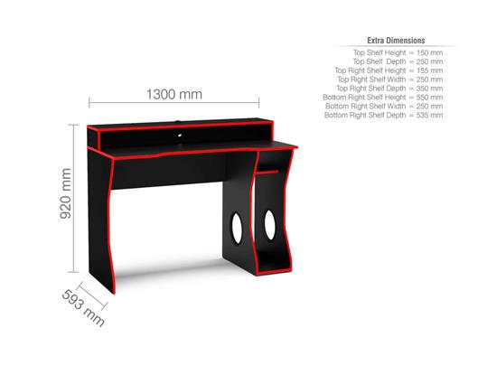 Enzo Gaming Computer Desk