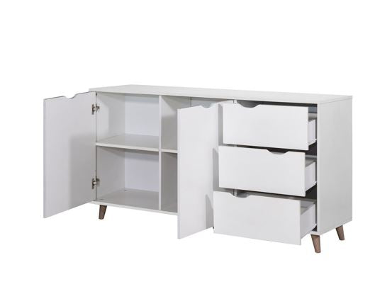 Pexton Sideboard with 2 Doors & 3 Drawers