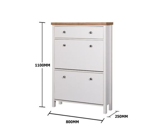 Shannon 3 Tier Shoe Cabinet