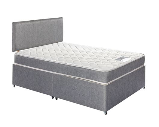 Sandringham Divan and Mattress Set + Headboard - Double