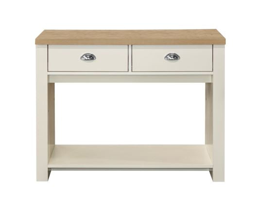 Harper 2 Drawer Console Table - Cream