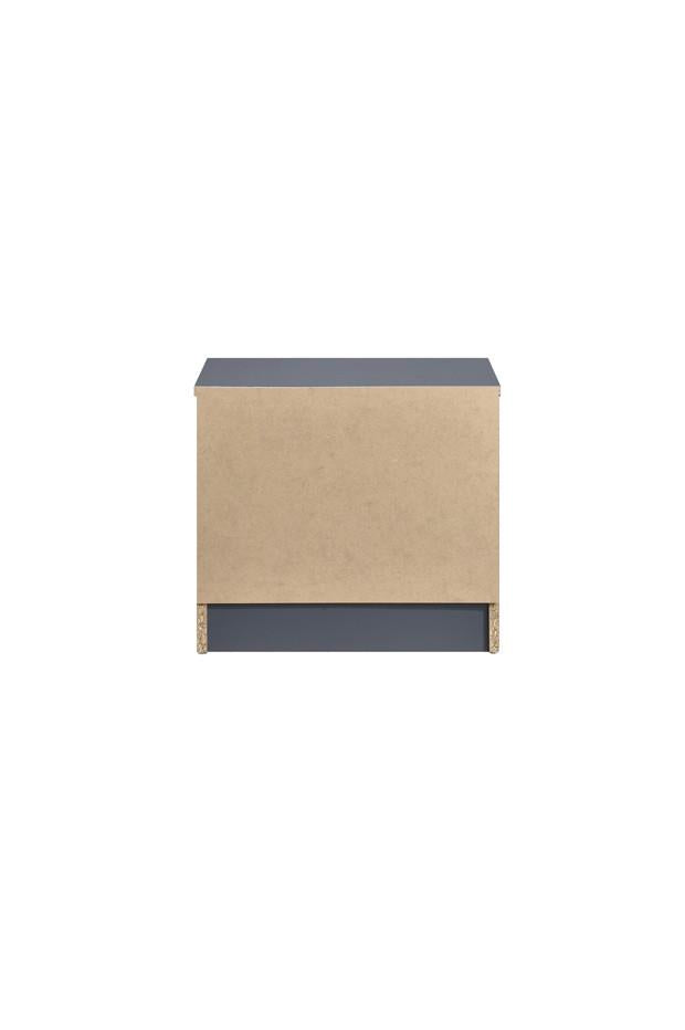 Highbury Bedside Pair - Dark Grey