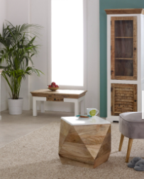 Arianna 3 Shelves & 1 Doors Wood Bookcase