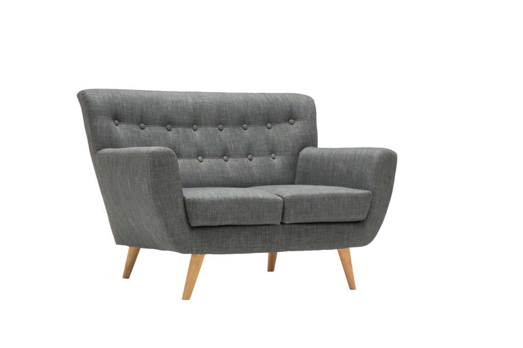 Largo 2 Seater Sofa - Grey