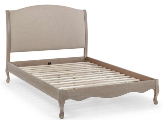 Clarissa King Bed - Beige