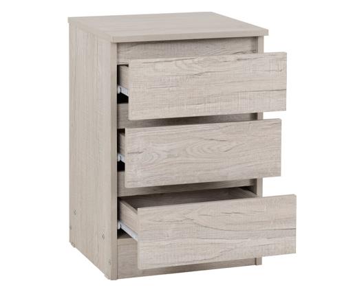 MALVERN 2 DOOR WARDROBE BEDROOM SET - URBAN SNOW
