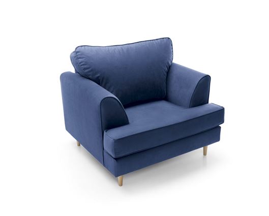Hollie Armchair - Oxford Blue