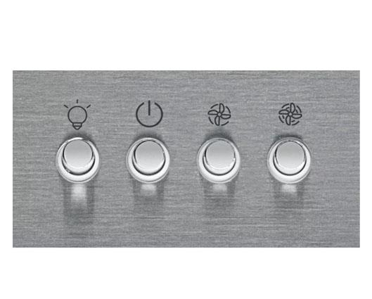 Indesit IHBS65LMX 60cm T-Box Cooker Hood