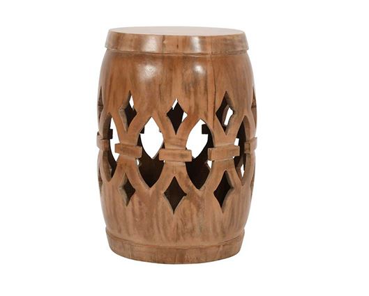 Athena Mango Wood Side Table