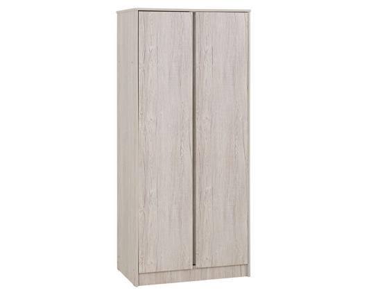 MALVERN 2 DOOR WARDROBE BEDROOM SET - URBAN SNOW