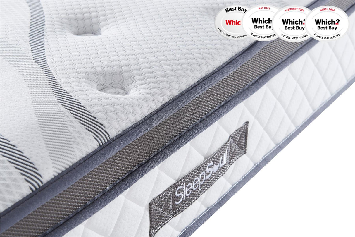 Roll Up Heaven 1000 Pocket Sprung Coolgel Mattress (25cm Depth) - Single