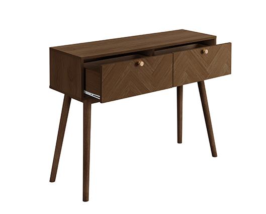 Herringford Console Table - Walnut
