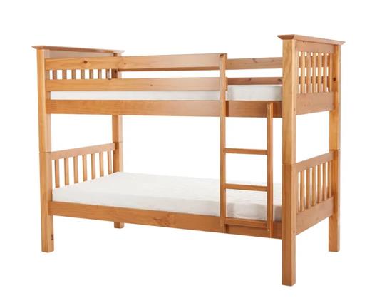Bailey Bunk Bed-Pine