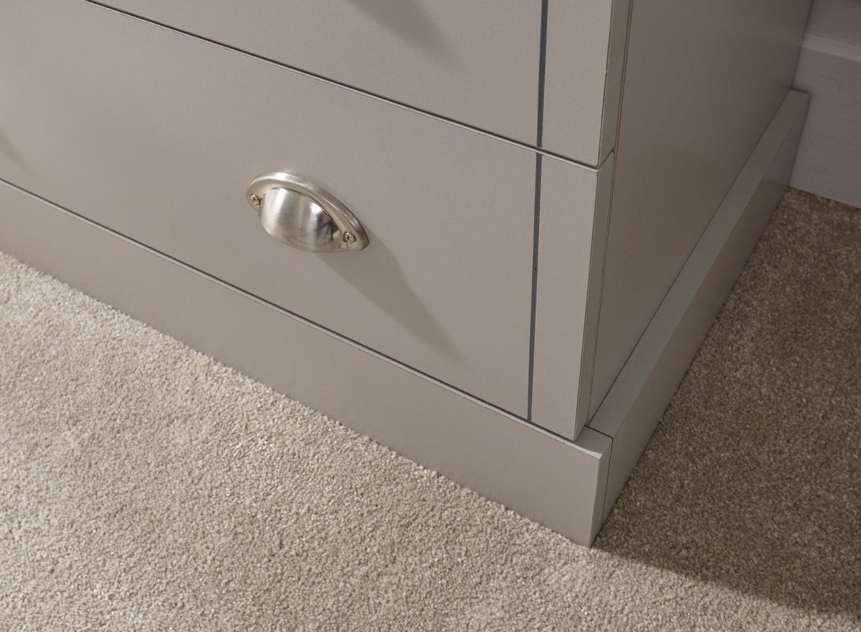 Kinsley 2+3 Drawer Chest-Grey