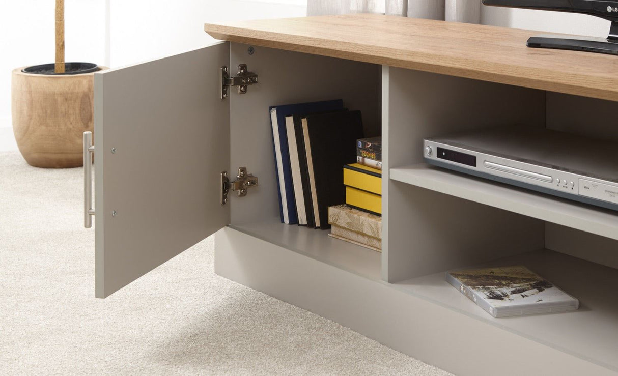 Kinsley Large TV Unit-Grey