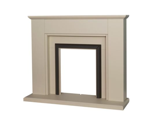 Glenda Fireplace in Stone Effect, 45 Inch
