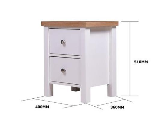 Astbury Nightstand with 2 Drawers