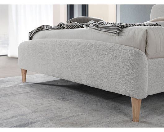 Otley King Bed - Dove Grey