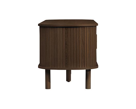 Axel Fluted TV Unit - Walnut