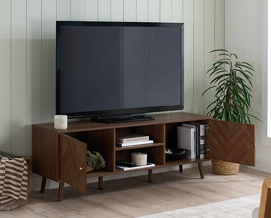 Herringford Large TV Unit - Walnut