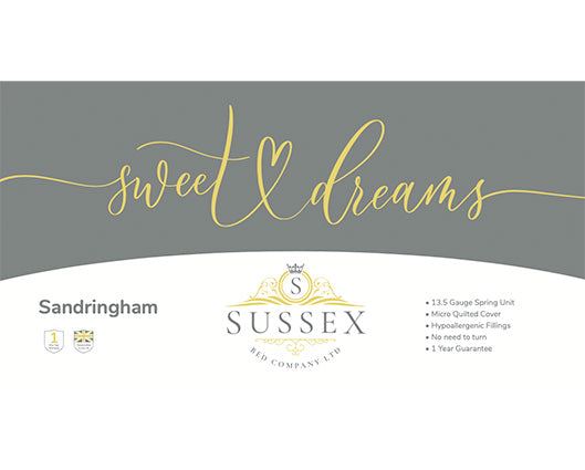 Sandringham Divan and Mattress Set - King