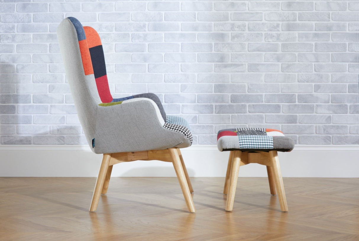 Solete Footstool - Multi